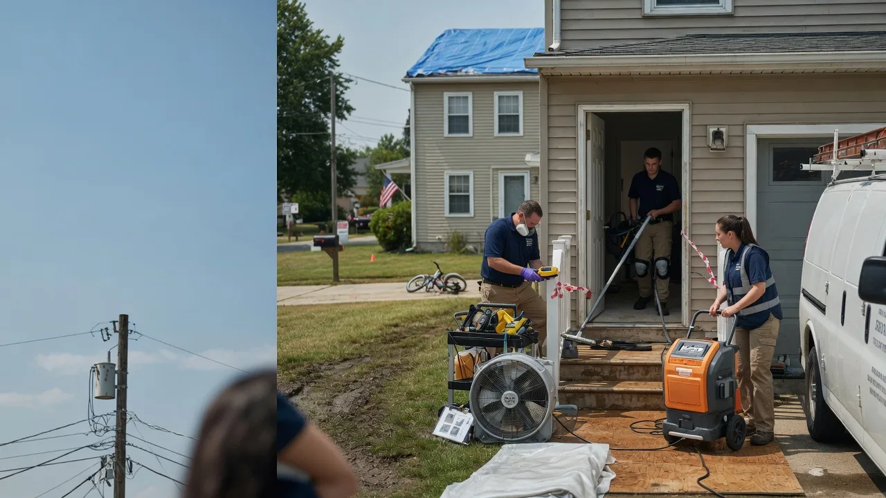 Water Damage Repair in Springbrook, WI near me